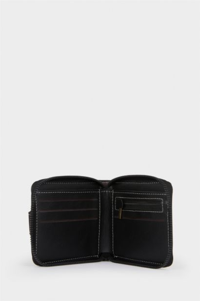 Man Faux Leather Wallets