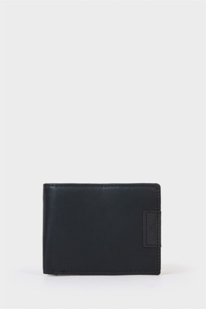Man Faux Leather Wallets