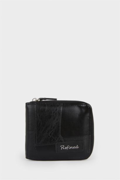 Man Faux Leather Wallets