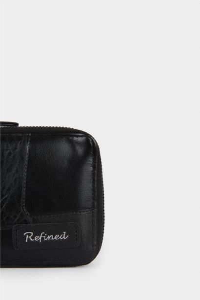 Man Faux Leather Wallets
