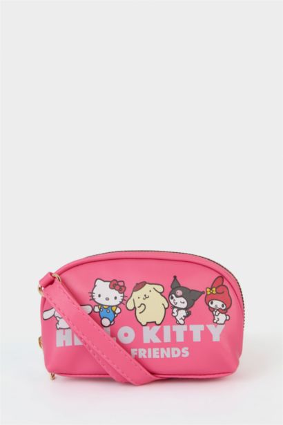 Kız Çocuk Hello Kitty Baskılı Çapraz Çanta