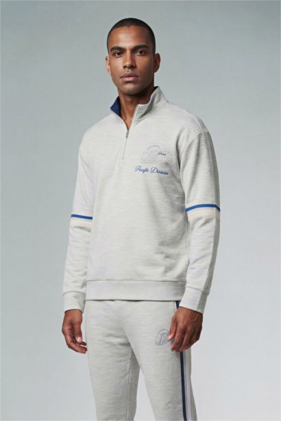 سويت شيرت NBA لوس أنجلوس ليكرز قصة مريحة برقبة عالية