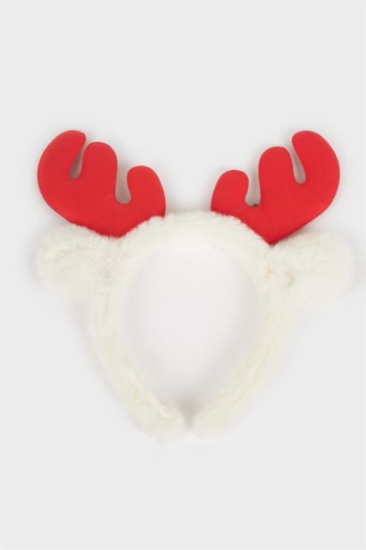 Serre-tête thème renne de Noël pour femme