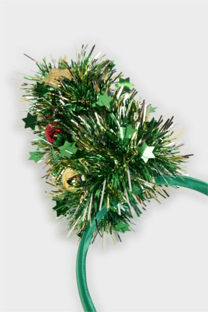 Woman Christmas Tree Themed Headband