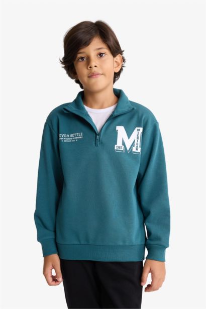 Boy Regular Fit Sweatshirt Jogging 2 piece Set