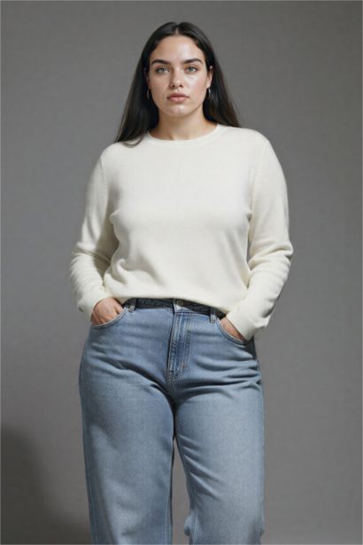 Regular Fit Crew Neck Pullover