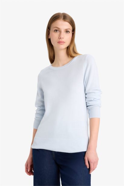 Regular Fit Bisiklet Yaka Triko Kazak