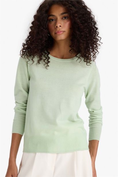 Regular Fit Crew Neck Pullover