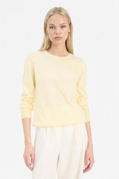 Regular Fit Bisiklet Yaka Triko Kazak