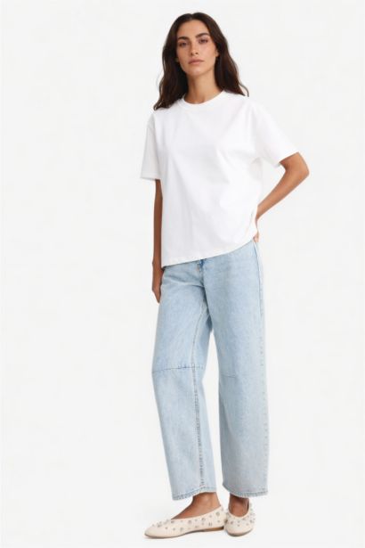 Regular Fit Crew Neck Basic Premium T-Shirt