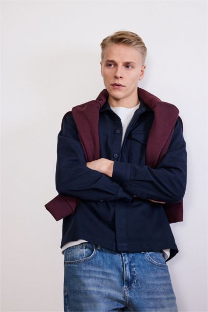 %100 Pamuk Boxy Fit Gömlek