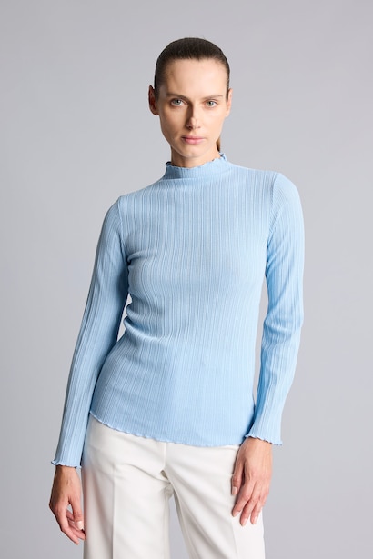 Slim Fit Camisole Long Sleeve T-Shirt