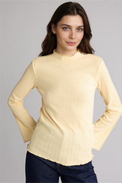 Slim Fit Camisole Long Sleeve Tunic