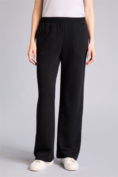 Straight Fit Basic Trousers