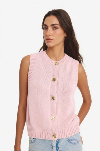 يلك تريكو قصة مريحة بازرار