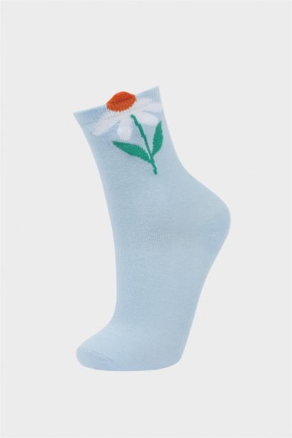 Lot de 3 Chaussettes longues en coton pour fille