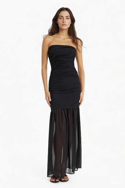 Chiffon Midi Dress