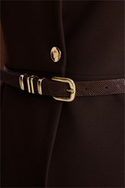 Slim Fit Crew Neck Vest