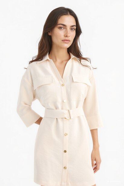 Regular Fit Sleeveless Dress