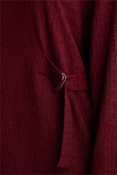 Лонгслив из жатой ткани Relax Fit