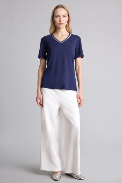 Брюки Straight Wide с прямыми штанинами