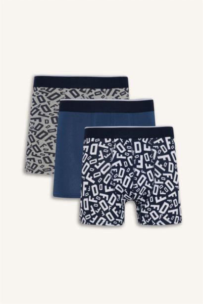 بوكسر قصة عادية - 3 قطع