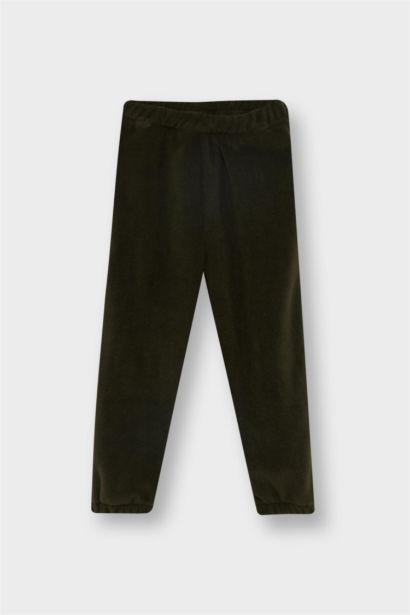 Baby Boy Fleece Stand Collar Sweatshirt Sweatpants 2 Piece Set