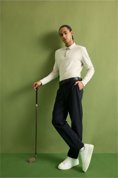 تيشيرت بولو رياضي قصة عادية وياخة بولو