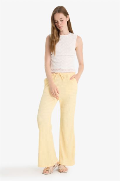 Wide Leg With Pockets Trousers