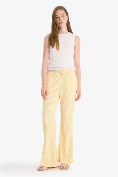 Wide Leg With Pockets Trousers