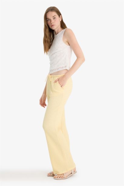 Wide Leg With Pockets Trousers