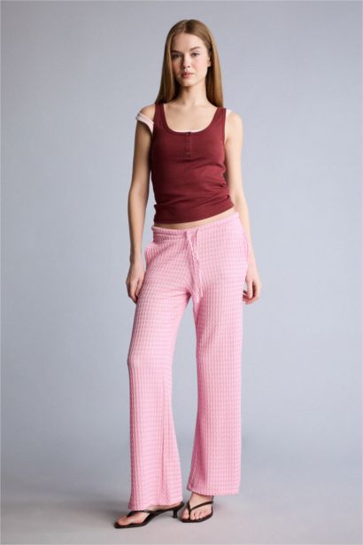 Normal Waist Wide Leg Trousers