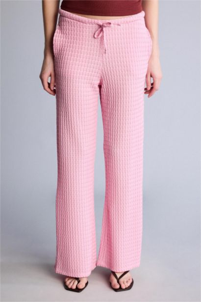 Normal Waist Wide Leg Trousers
