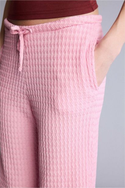 Normal Waist Wide Leg Trousers