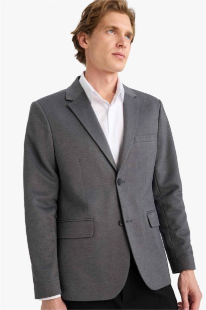 Slim Fıt Blazer Ceket
