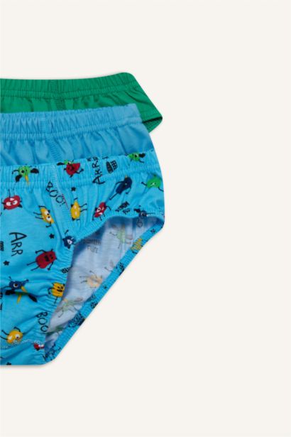 Boy Printed 3 Piece Panties