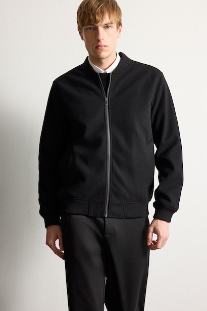 Zipper Puffer Jacket
