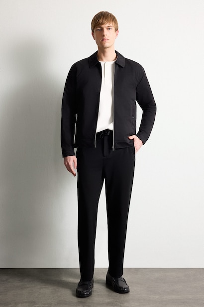 Regular Fit Lined Puffer Jacket