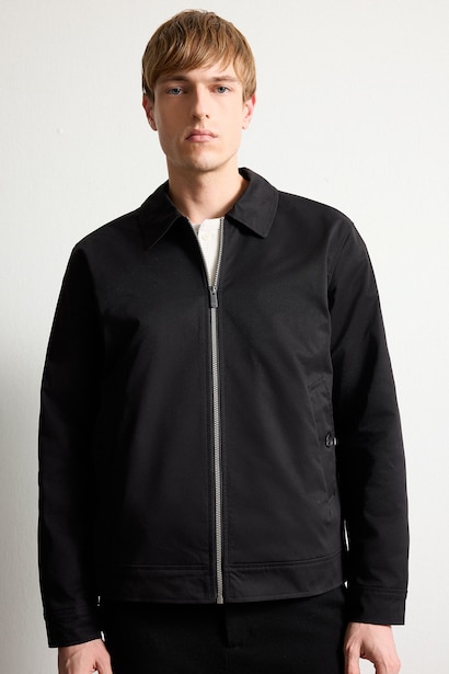 Regular Fit Lined Puffer Jacket