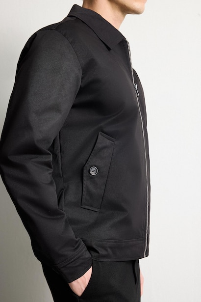 Regular Fit Lined Puffer Jacket