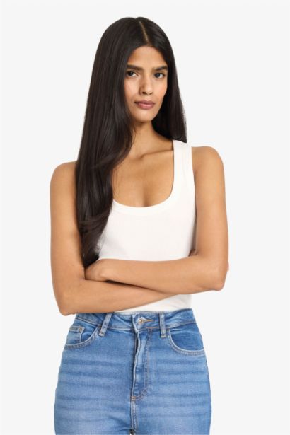 Slim Fit Camisole U Collar Tank Top