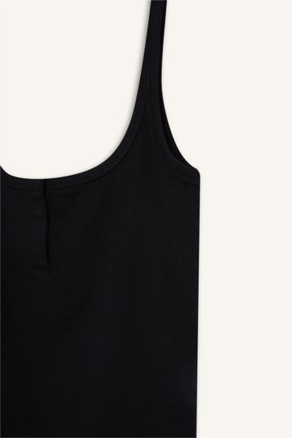 Fitted Rib Tank Top