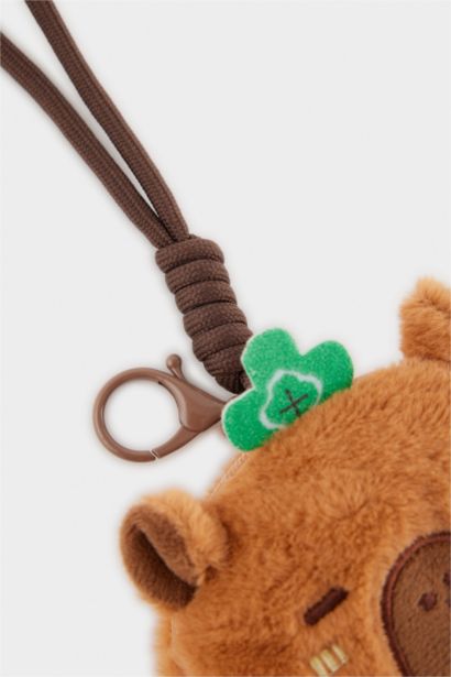 Kadın Sincap Temalı Charm Anahtarlık