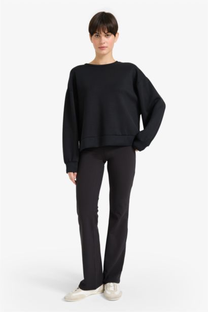 Pantalon évasé style espagnol en tissu doux