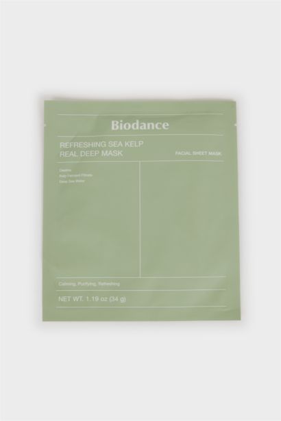 Biodance Refreshing Sea Kelp Real Deep Mask 34gr – Nemlendirici & Canlandırıcı Deniz Yosunu Maskesi