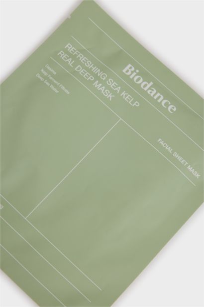 Biodance Refreshing Sea Kelp Real Deep Mask 34gr – Nemlendirici & Canlandırıcı Deniz Yosunu Maskesi