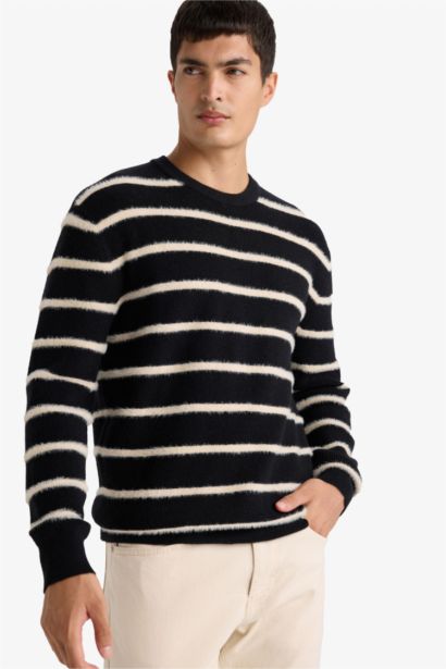 Standard Fit Crew Neck Knitwear Pullover