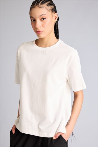 Comfort Fit Crew Neck Long Sleeves Sports T-shirt