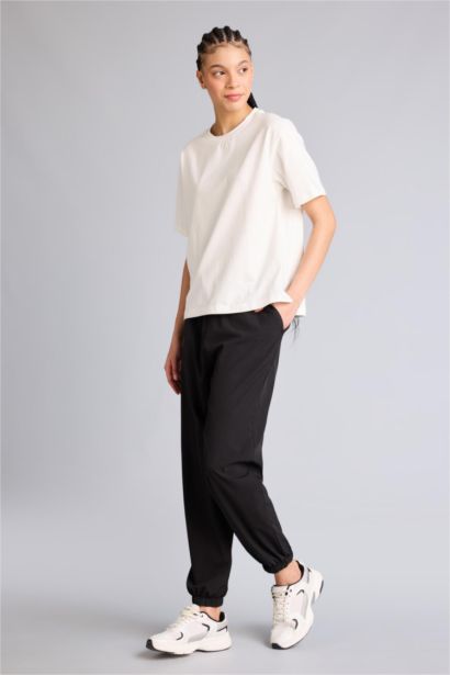 Comfort Fit Crew Neck Long Sleeves Sports T-shirt