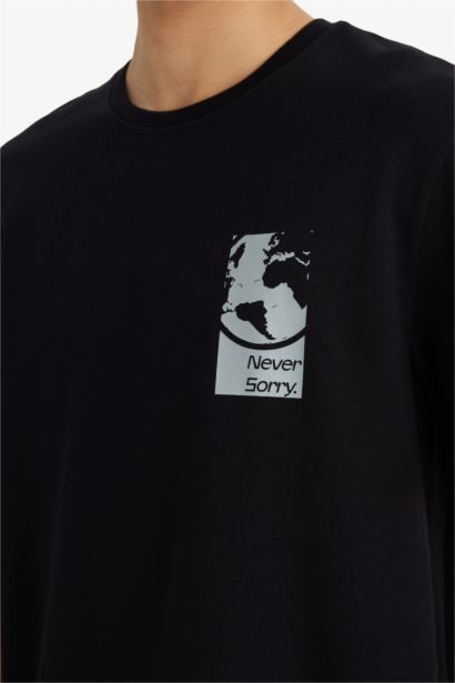 T-shirt imprimé en tissu respirant